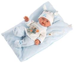 Llorens Llorens: Bebito újszülött baba kék párnával 26cm-es (26311) (ll26311) (ll26311)