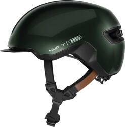 ABUS Hud-Y Moss Green Kerékpáros sisak M