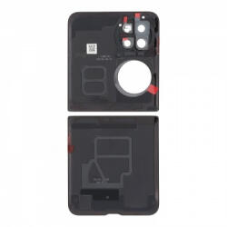 Huawei P50 Pocket felső és alsó akkufedél (hátlap) kamera lencsével és ragasztóval, arany (utángyártott)