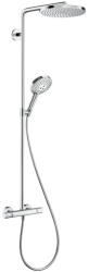 Hansgrohe Raindance S zuhanyrendszer 240 Ecostat Comfort termosztát Ecosmart+, króm 28825000 (28825000)
