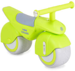 MINI CRUZE futóbicikli, ráülős járgány, kismotor, zenélő, óriás kerekekkel UV ZÖLD