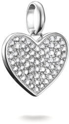 Thomas Sabo Szív alakú medál pavé kövekkel - CC1277-051-14 (CC1277-051-14)