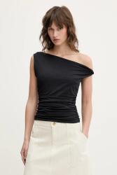 Abercrombie & Fitch top fekete, KI139-5587 - fekete L