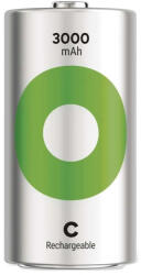 GP Batteries ReCyko 3000mAh HR14/2BP B2533 NiMH bébi akkumulátor C tölthető elem (GP-ReCyko-HR14-2-3000)