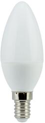 Landlite LED, E14, 4W, 320lm, 3000K, gyertya formájú fényforrás (LED-C37-4W/SXW)
