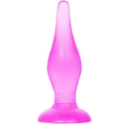 BAILE - lilás, puha tapintású anál plug 14, 2 cm