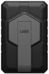 Urban Armor Gear SRGE Rugged MagSafe kompatibilis powerbank / külső akkumulátor kitámasztóval, 10000mAh, fekete (9B4411114030)