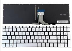 HP Pavilion 15-EH 15-EG x360 15-ER 470 G8 15-FC 17T-CN000 17Z-CP000 15-FC0000 15-FD 15-FD0000 háttérvilágítással (backlit) magyar (HU) ezüst laptop/notebook billentyűzet gyári