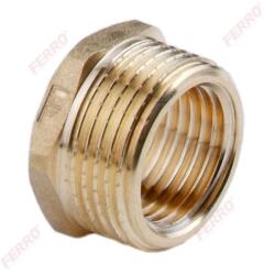 Ferro sárgaréz szűkítő KB 1/2"-1/4" (R01Z)