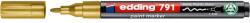 edding Lakkmarker 1-2mm, kerek Edding 791 arany (7580258011) - tintasziget