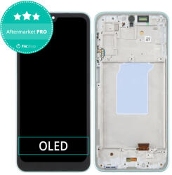 Samsung Galaxy A26 A266E - LCD Kijelző + Érintőüveg + Keret (Mint) OLED, Mint