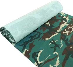 Hermann Cotton Material textil de camuflaj Green Woodland (Material de) (3779E6)