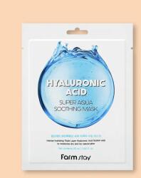 Farmstay Mască calmantă intens hidratantă cu acid hialuronic Hyaluronic Acid Super Aqua Soothing Mask - 25 ml / 1 buc Masca de fata