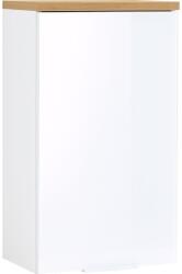 Germania Fehér Pescara fürdőszekrény 69 x 39 cm-es tölgyfa lappal (2750-513)
