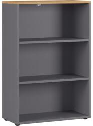 GERMANIA Grafit szürke Agenda polc, 120 x 80 cm (4231-564)