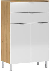 Germania Mauresa fehér tölgy fürdőszobai szekrény 97 x 60 cm (8531-552)