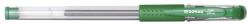 DONAU Pix transparent cu gel, rubber grip, 0.5 mm, cerneala rezistenta la apa, DONAU - verde (DN-7342001PL-06)