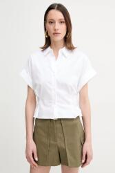 GUESS ing JULIE női, galléros, fehér, relaxed, W5GH0W WAF10 - fehér M
