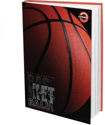 T-Creativ Kosárlabdás keményfedeles notesz/napló - vonalas - A5 (TC25-A17111021-935712-1BASKETBALL)
