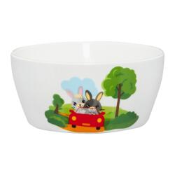Ambition Junior Bol mic 12cm, 400ml, iepurasi, masina, Betty I Bunny (43125) Set pentru masa bebelusi