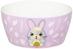 Ambition Junior Bol mic 12cm, 400ml, violet, Betty I Bunny (43126) Set pentru masa bebelusi