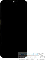 Samsung A166 Galaxy A16 5G gyári LCD kijelző kerettel, fekete (Service Pack)
