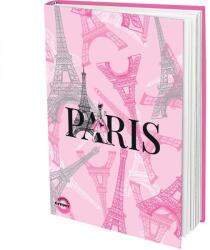 T-Creativ Párizs - Eiffel tornyos keményfedeles notesz/napló - sima - A4 (TC25-A17111080-946619-2PARIS)