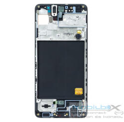 Samsung A515 Galaxy A51 kompatibilis LCD modul, OEM jellegű, fekete