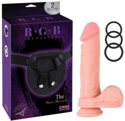 RGB felcsatolható dildó alsóval (759746635747)