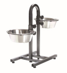 TRIXIE fém tál állványon kutyának 2x2, 8l/24cm - blupet - 17 929 Ft