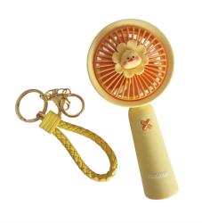  Mini hordozható kézi ventilátor [Szín: sárga] (KOS-19007Y)