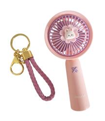 Mini hordozható kézi ventilátor [Szín: rózsaszín] (KOS-19007P)