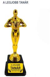 Nevesajándék Vicces Oscar Szobor - A Legjobb TANÁR- Ajándék Pedagógus Napra (OS019)