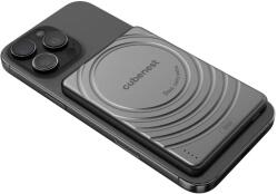 CubeNest Vezeték nélküli mágneses fekete power bank SlimDual 5000 mAh S1B3D (3217)