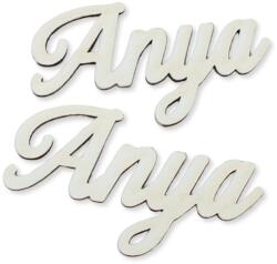  Natúr fa - Anya felirat - fehér 10cm 2db/csomag