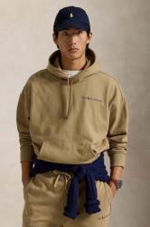 Ralph Lauren felső férfi, nyomott mintás, kapucnis - bézs XXL