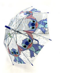 Exity Kft Disney Stitch félautomata esernyő - 74cm - Kék (STI-UMB-03)
