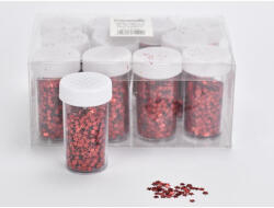  Csillag flitter piros 12db - OKOSÁR!