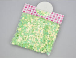  Szivárvány flitter zöld 25g/csomag - csinaldmagadshop