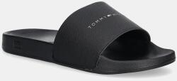 Tommy Hilfiger papucs HILIFGER NYC POOL SLIDE fekete, férfi, FM0FM05432 - fekete Férfi 40