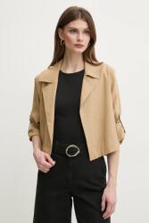 Marella blézer vászonkeverékből MALIBU zöld, sima, nem zárható, 2513041055200 - zöld 36