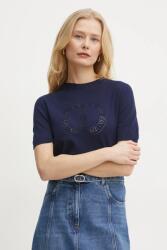 TWINSET pulóver könnyű, női, sötétkék, 251TP3430 - sötétkék L