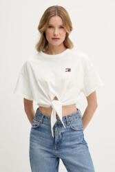 Tommy Jeans pamut póló fehér, DW0DW20321 - fehér XS