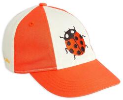 Mini Rodini gyerek pamut baseball sapka Ladybugs narancssárga, mintás, 2526510142 - narancssárga 44/46