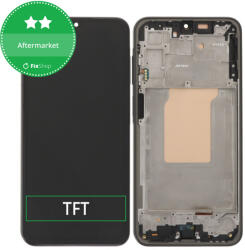 Samsung Galaxy A26 A266E - Ecran LCD + Sticlă Tactilă + Ramă (Black) TFT, Black