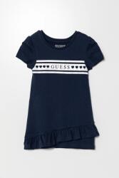 Guess gyerek pamutruha sötétkék, midi, egyenes, K5RK04 KA6W4 - sötétkék 88-96