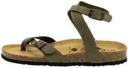 Plakton Bankog Sandale Casual Damă Anatomici De Piele Kaki 181204 (181204)