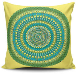 Aberto Design Stílusos párnahuzat 43x43 cm, 50% pamut/50% poliészter, mosható és vasalható, rejtett cipzárral záródó | Tökéletes otthoni dekorációhoz és kényelemhez (85076-425SPF3301)
