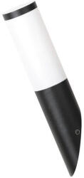 Rábalux , 8145 , Black torch , Kültéri fali lámpa , matt fekete , IP44 , E27K , (57622-8145)