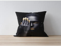 Aberto Design Stílusos párnahuzat, 43 x 43 cm, 50% poliészter és 50% pamut | Digitális nyomtatás, 30°C-on mosógépben mosható | Tökéletes otthoni dekorációhoz és kényelemhez (85253-397KRL1177)